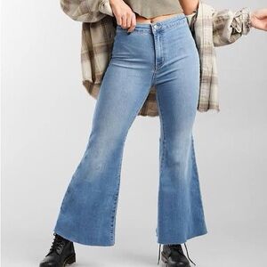 Free People Youthquake Cropped Flare Jeans | Size 28